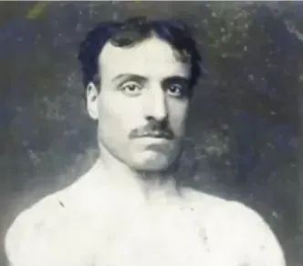 Retrato antiguo de Santiago Ramón y Cajal